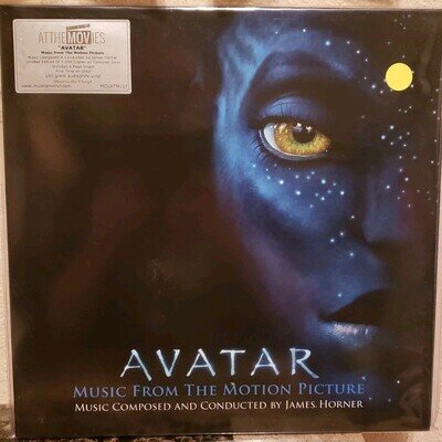 AUDIOPHILE SDTK JAMES HORNER "Avatar" 2LP 180g Blue Colored Numbered Sealed New