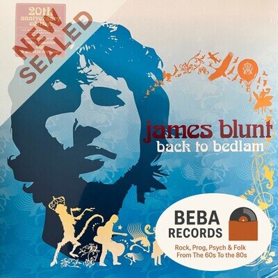 James Blunt – Back To Bedlam LP (2024 Red Recycled Vinyl 20th Anniv New Sealed)