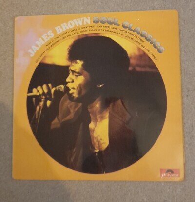 James Brown - 1972 - "JAMES BROWN SOUL CLASSICS" - 12" ALBUM