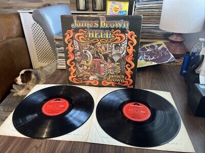 "HELL" BY JAMES BROWN VINYL ALBUM POLYDOR RECORDS VG+/VG+!