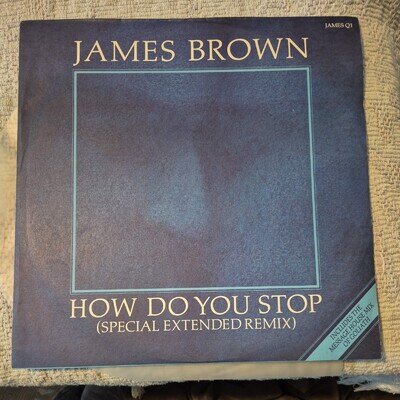 James Brown-How Do You Stop/Goliath (JAMES Q1) VG/VG+ (6239)