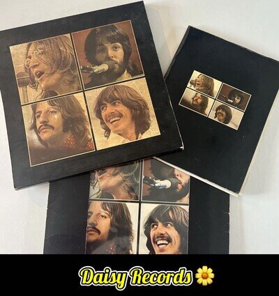 The Beatles-Let it Be 1st Japanese Press PXS-1 Box Set w/Inlay & Book. RARE