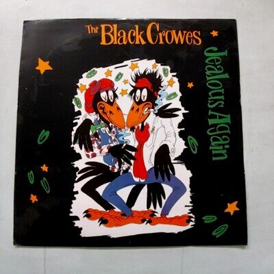The Black Crowes Jealous Again Vinyl Record 1990 Rock 12 Inch
