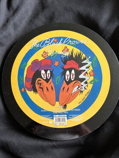 THE BLACK CROWES - REMEDY VINYL 12". TIN BOX ISSUE. 1992.