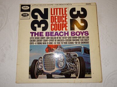 THE BEACH BOYS- LITTLE DEUCE COUPE VINYL ALBUM 1963 T1998