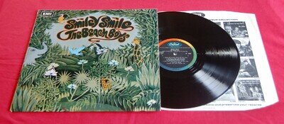 THE BEACH BOYS - SMILEY SMILE - 1967 UK 1st PRESSING - EMI INNER - NEAR MINT!!!