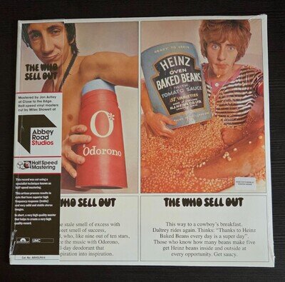 THE WHO SELL OUT HALF SPEED MASTERING VINYL LP NEW & SEALED FREE P&P