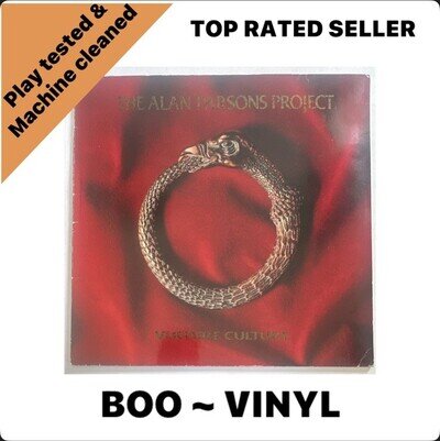The Alan Parsons Project Vulture Culture 1984 Vinyl LP Record Original VG+ / VG+