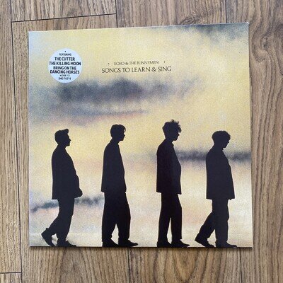 Echo And The Bunnymen - Songs To Learn And Sing LP Album Vinyl Korova label