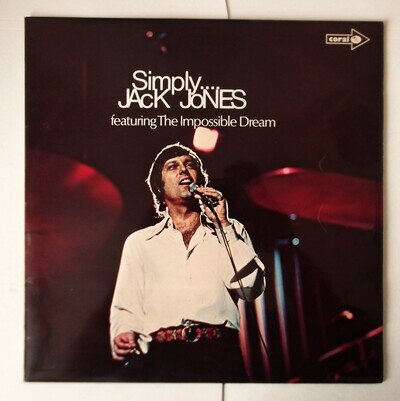 Jack Jones - Simply Jack Jones - Vinyl LP - Excellent Minus