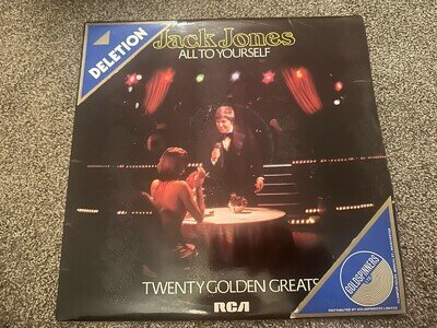 Jack Jones, All To Yourself, 12" Vinyl LP Record