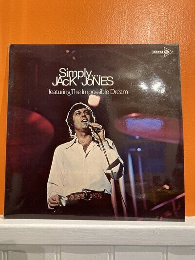 Jack Jones-Simply Jack Jones 12” Vinyl Album Coral CPS 84