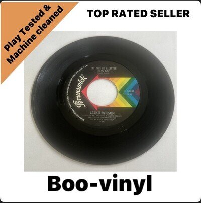 Jackie Wilson - Let This Be A Letter To My Baby - 7” Soul RnB Vinyl EX / M