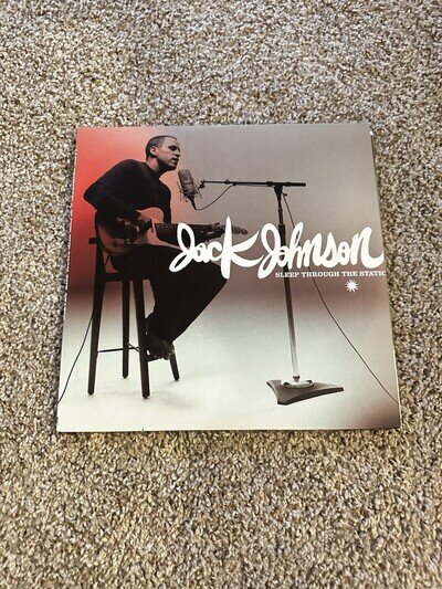 Jack Johnson Sleep Through The Static 2008 Double LP 2xLP Gatefold