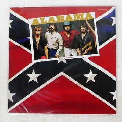 ALABAMA MOUNTAIN MUSIC RCA RPL8134 Japan INSERT VINYL LP