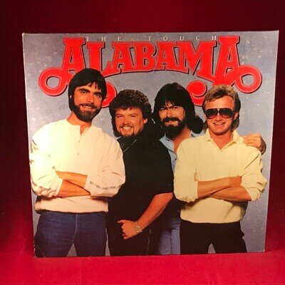 ALABAMA The Touch 1986 German Vinyl LP RCA record You've Got the Touch