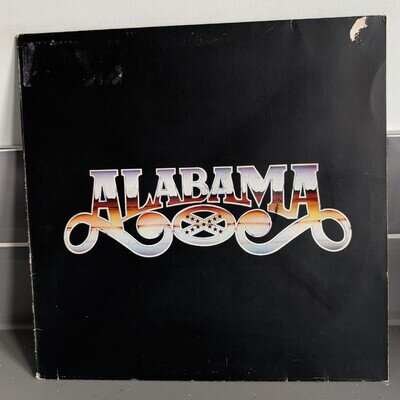 ALABAMA - ALABAMA 1984 EU 1st VINYL LP RCA PL 89247 A1/B1 VG/G+