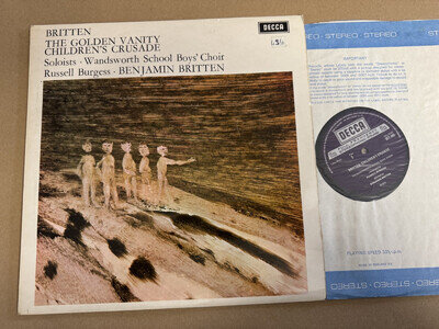 SET 445 Britten The Golden Vanity Children's Crusade Wandsworth School Boy's