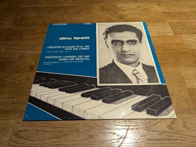 ST-ECE 03101 Dinu Lipatti Concertino/Sinfonia Concertanta Casiu Etc Stereo LP EX