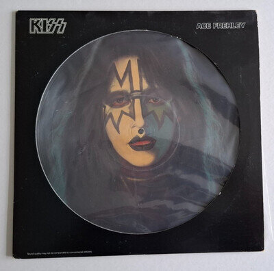 ACE FREHLEY - KISS VINYL LP USA NBPIX 7121 PICTURE DISC UN CLIPPED COPY