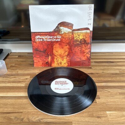 Different Gear Vs. Sia - Drink To Get Drunk - 12” vinyl record