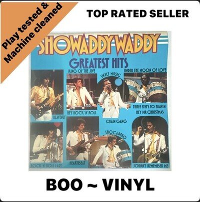 Showaddywaddy ‎– Greatest Hits LP 1976 UK Issue EX / EX Condition