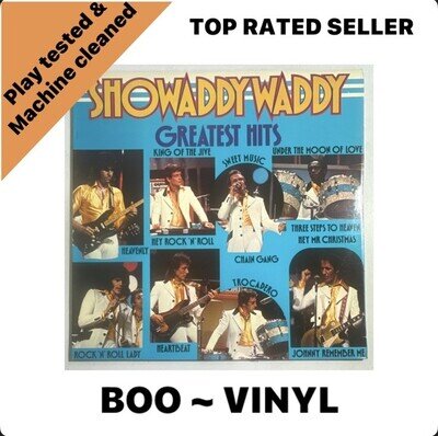 Showaddywaddy ‎– Greatest Hits LP 1976 UK Issue EX / EX Con