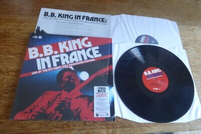B.B. King In France RSD 180G Deluxe Ltd Ed. Deep Digs DD004 Electric Blues 2xLP