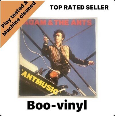 Adam and the Ants - Antmusic - Rare Dutch Issue 7" Vinyl Single EX / EX
