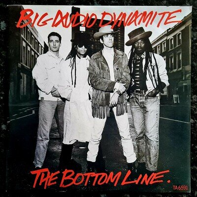 Big Audio Dynamite / Mick Jones - The Bottom Line - A1B1 Ex Con - 12" P/S