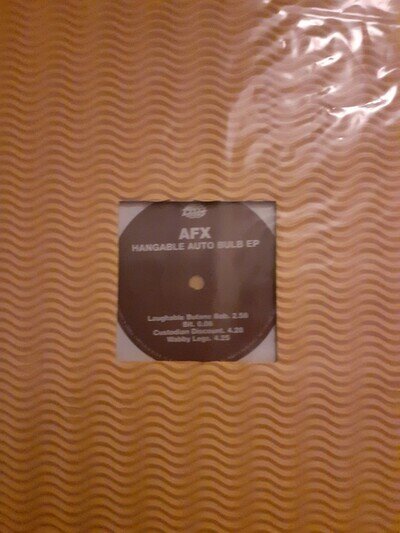 Aphex Twin/AFX ‘Hangable Auto Bulb’ 12” Vinyl EP 1995 WARP *RARE Ex.Cond!*