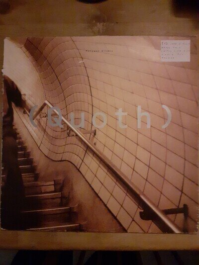 Aphex Twin Polygon Window Quoth WAP33 Warp Records AFX Clear Vinyl 12"