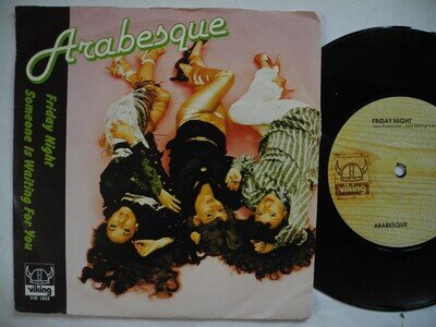 ARABESQUE Friday Night / Someone Is Waiting For You 45 7" single 1979 Sweden EX
