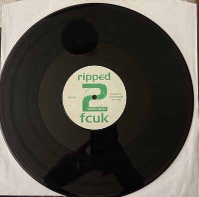 Ripped 2 Fcuk – Volume Eleven 12” DJ Promo Vinyl Pjanoo / For An Angel