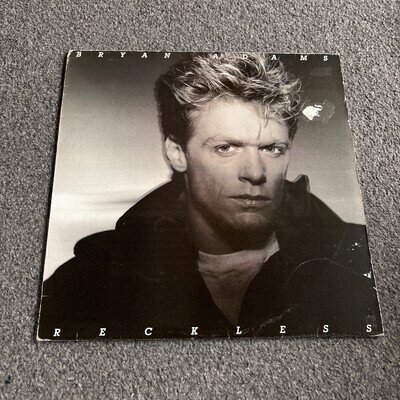 Bryan Adams Reckless LP Vinyl VG