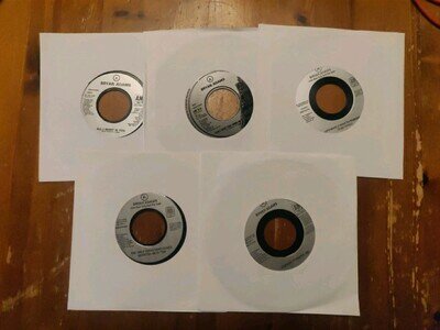Bundle of 5 7" Singles by Bryan Adams. Jukebox Versions