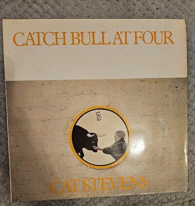 Cat Stevens Catch Bull At Four Vinyl LP Record 1972
