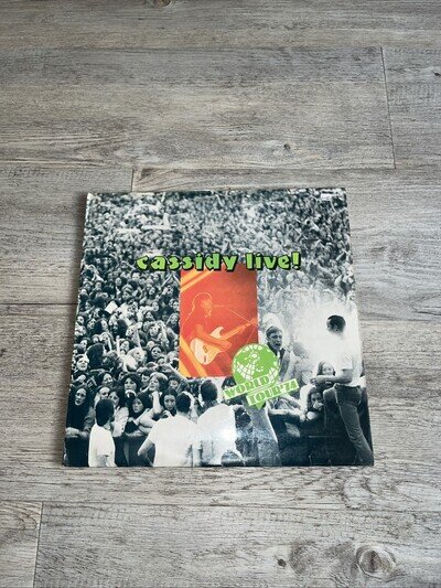 David Cassidy – Cassidy Live! 12” Vinyl LP & POSTER Pop Rock 1974 VERY GOOD