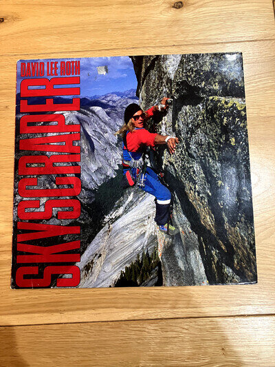 David Lee Roth Skyscraper Vinyl LP 1988 Early pressing