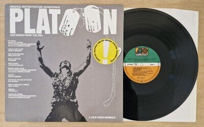 Platoon: OST Soundtrack Vinyl LP Atlantic 1987 Various Artists