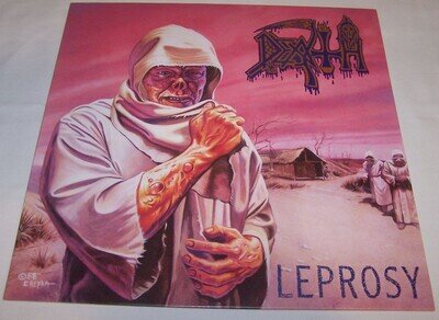 Leprosy by Death LP Vinyl Relapse Records 2018