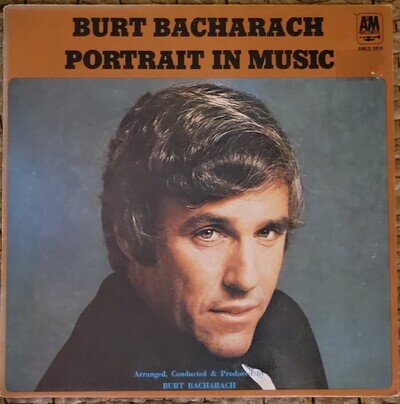 Burt Bacharach Portrait in Music LP Vinyl Record