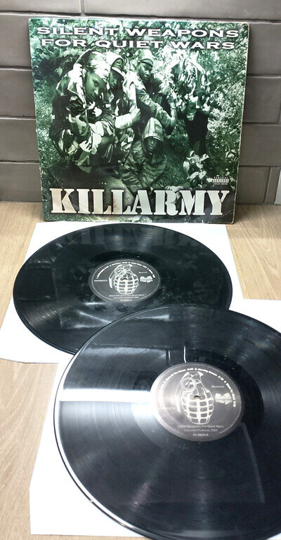 Vinyl 2 X LP Killarmy - Silent Weapons For Quiet Wars G+/G+ 1997 Wu Tang Clan