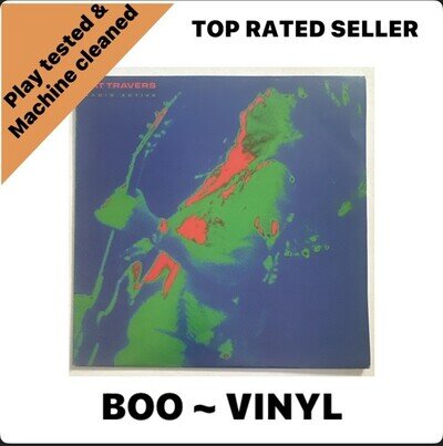 Pat Travers: Radio Active Lp Vinyl Record Blues Rock EX / VG+