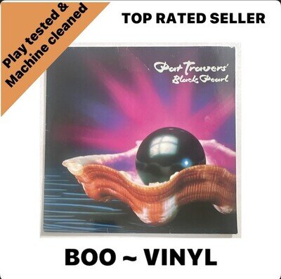 Pat Travers Black Pearl LP Vinyl Record 1982 EX / VG+ Condition