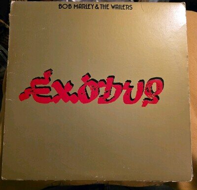 Bob Marley & The Wailers, Exodus, ILPS 9498, 1977, 12” LP, Embossed Cover, UK1st