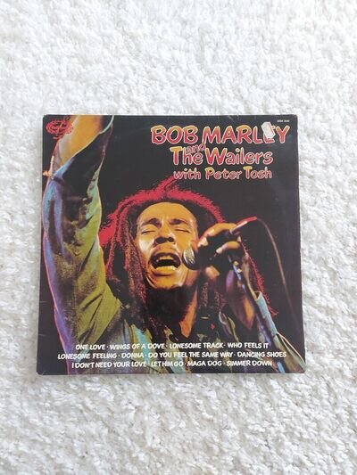 BOB MARLEY & THE WAILERS WITH PETER TOSH VINYL LP REGGAE, SKA