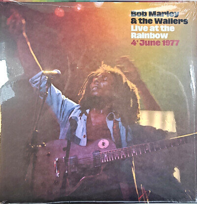 Bob Marley & The Wailers Live At The Rainbow 4th June 1977 LP Album Vinyl Record