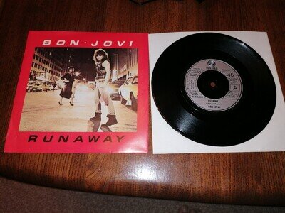 Bon Jovi - Runaway 7" Single 1984 VER 14