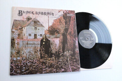 BLACK SABBATH SELF TITLED 1970 LP N MINT VINYL Rare 1976 UK NEMS First Album